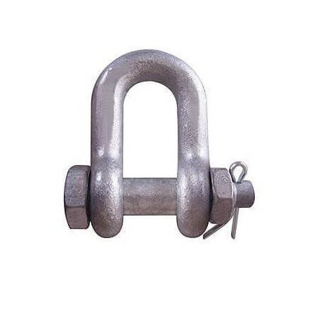 Cm Chain Shackle, Super Strong, 17 Ton, 138 In, 112 In Pin Dia, BoltNutCotter Pin, 444 In Inner M966G